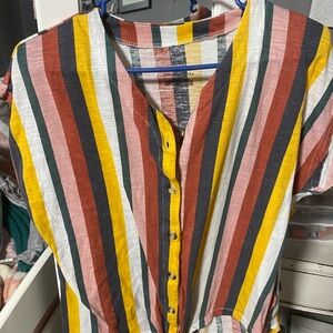 Women’s XL button up top